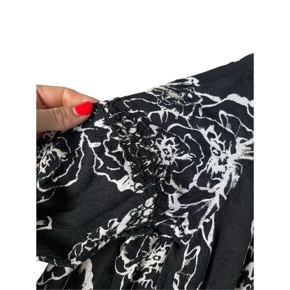 Free People Floral Tree Swing Tunic Mini Dress Size Small - Picture 10 of 11